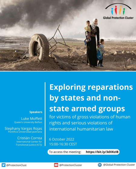 Exploring Reparations by State and Non-State Armed Groups for Victims of Gross Violations of Human Rights and Serious Violations of International Humanitarian Law