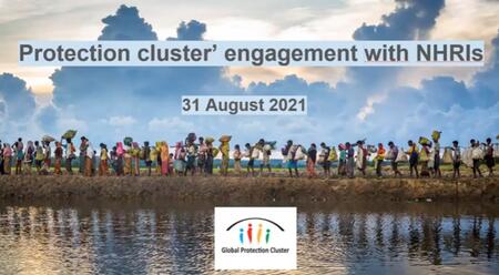 Protection Cluster engagement with National Human Rights Institutions