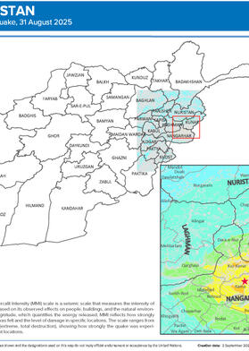 AFGHANISTAN EARTHQUAKE | Predictive analysis of people exposed to protection risks in areas affected by the earthquake
