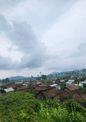©Cluster CCCM Nord-Kivu: Village de Mungote dans la zone de sante de Rutshuru -  Province du Nord-Kivu