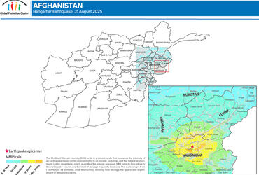AFGHANISTAN EARTHQUAKE | Predictive analysis of people exposed to protection risks in areas affected by the earthquake