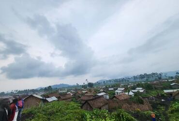 ©Cluster CCCM Nord-Kivu: Village de Mungote dans la zone de sante de Rutshuru -  Province du Nord-Kivu