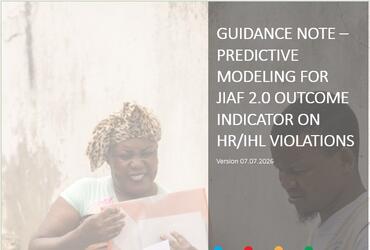 IHL-HR Outcome Indicator Guidance